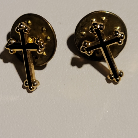 Vintage Lot of Assorted Lapel Pins: Angels, Cross and Dove Expression of Faith - Picture 6 of 12